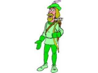 Sticker Custom Preview Image #057088 Fantasy Medieval Images Robin Hood4
