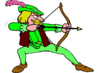 Sticker Custom Preview Image #057089 Fantasy Medieval Images Robin Hood5