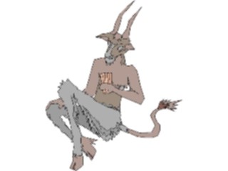 Sticker Custom Preview Image #057112 Fantasy Medieval Images Satyr2