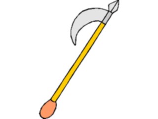 Sticker Custom Preview Image #057123 Fantasy Medieval Images Scythe03