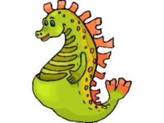 Sticker Custom Preview Image #057134 Fantasy Medieval Images Sea Dragon