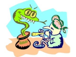 Sticker Custom Preview Image #057162 Fantasy Medieval Images Snake Charmer1