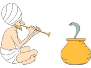 Sticker Custom Preview Image #057164 Fantasy Medieval Images Snake Charmer3