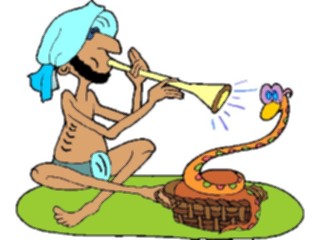 Sticker Custom Preview Image #057165 Fantasy Medieval Images Snake Charmer4