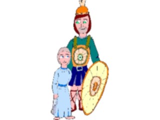 Sticker Custom Preview Image #057184 Fantasy Medieval Images Soldier Boy