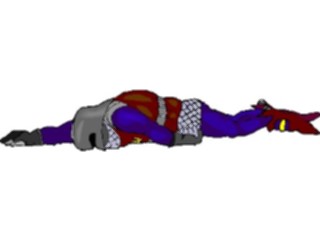 Sticker Custom Preview Image #057185 Fantasy Medieval Images Soldier Dead