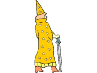 Sticker Custom Preview Image #057217 Fantasy Medieval Images Sorceress01