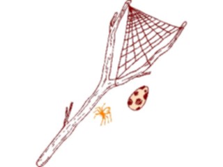 Sticker Custom Preview Image #057238 Fantasy Medieval Images Spider Web Slingshot