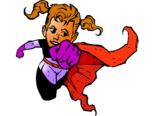 Sticker Custom Preview Image #057288 Fantasy Medieval Images Super Hero Girl