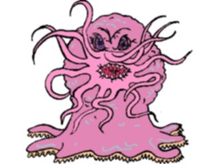 Sticker Custom Preview Image #057305 Fantasy Medieval Images Tentacle Mouth