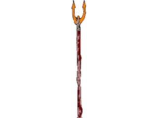 Sticker Custom Preview Image #057327 Fantasy Medieval Images Trident Broken
