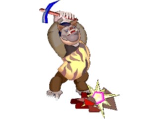 Sticker Custom Preview Image #057360 Fantasy Medieval Images Troll Mining