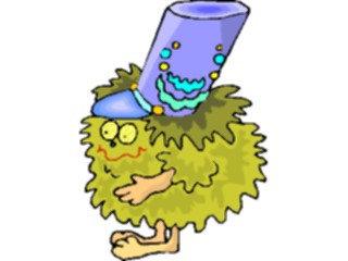 Sticker Custom Preview Image #057374 Fantasy Medieval Images Trollwith Hat3