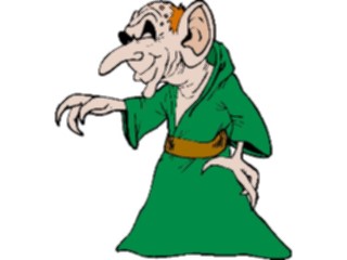 Sticker Custom Preview Image #057383 Fantasy Medieval Images Troll Wizard