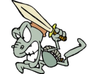Sticker Custom Preview Image #057388 Fantasy Medieval Images Turtle Warrior2