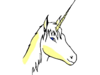 Sticker Custom Preview Image #057396 Fantasy Medieval Images Unicorn06