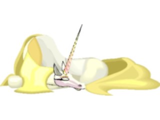 Sticker Custom Preview Image #057403 Fantasy Medieval Images Unicorn13