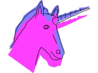 Sticker Custom Preview Image #057405 Fantasy Medieval Images Unicorn15