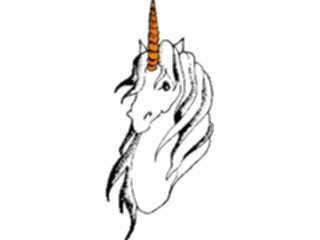 Sticker Custom Preview Image #057411 Fantasy Medieval Images Unicorn21