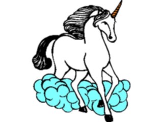 Sticker Custom Preview Image #057412 Fantasy Medieval Images Unicorn22