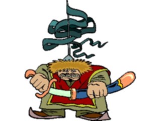 Sticker Custom Preview Image #057466 Fantasy Medieval Images Warrior Mongolian