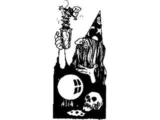 Sticker Custom Preview Image #057506 Fantasy Medieval Images Wizard07