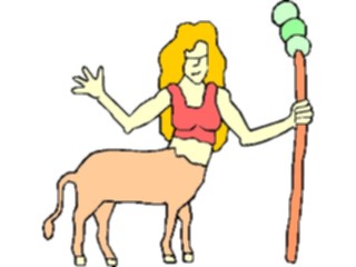 Sticker Custom Preview Image #057617 Fantasy Medieval Images Woman Horse