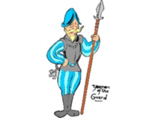 Sticker Custom Preview Image #057621 Fantasy Medieval Images Yeomanofthe Guard