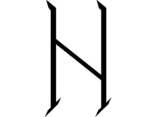 Sticker Custom Preview Image #057942 Fantasy Medieval Tolkein Scripts Certar E I