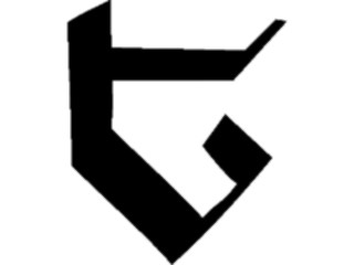 Sticker Custom Preview Image #058027 Fantasy Medieval Tolkein Scripts Tengwanda Gothic1