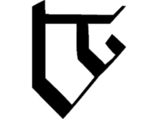 Sticker Custom Preview Image #058031 Fantasy Medieval Tolkein Scripts Tengwanda Gothic5