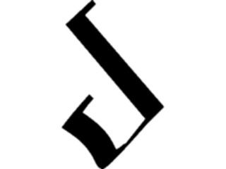 Sticker Custom Preview Image #058036 Fantasy Medieval Tolkein Scripts Tengwanda Gothic A