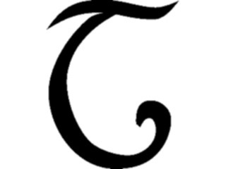 Sticker Custom Preview Image #058127 Fantasy Medieval Tolkein Scripts Tengwanda Namarie L Lambe
