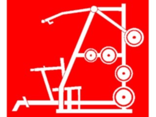 Sticker Custom Preview Image #058507 Fitness Equipment Back02