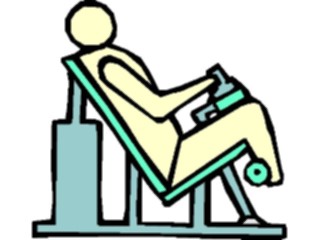 Sticker Custom Preview Image #058834 Fitness Equipment People Legs05