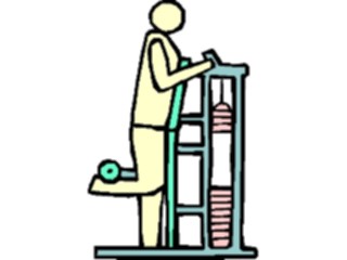 Sticker Custom Preview Image #058836 Fitness Equipment People Legs07