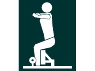 Sticker Custom Preview Image #058863 Fitness Equipment People Legs34