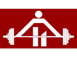 Sticker Custom Preview Image #058885 Fitness Equipment People Lift4