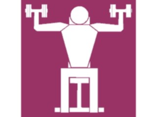 Sticker Custom Preview Image #058945 Fitness Equipment People Shoulders42