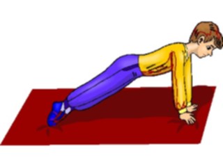 Sticker Custom Preview Image #059079 Fitness Stretching Exercise Exercise06
