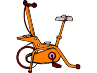 Sticker Custom Preview Image #059104 Fitness Stretching Exercise Exercise Bike5