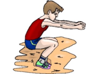 Sticker Custom Preview Image #059158 Fitness Stretching Exercise Jumping1