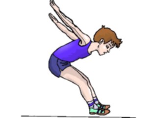 Sticker Custom Preview Image #059159 Fitness Stretching Exercise Jumping2