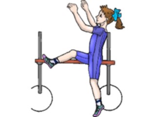 Sticker Custom Preview Image #059161 Fitness Stretching Exercise Jumping4
