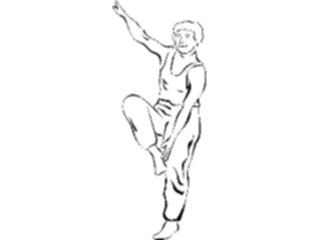 Sticker Custom Preview Image #059187 Fitness Stretching Exercise Stretch07