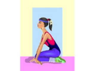 Sticker Custom Preview Image #059253 Fitness Stretching Exercise Stretch73