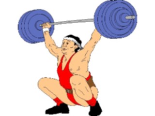 Sticker Custom Preview Image #059264 Fitness Stretching Exercise Weight Lifting02