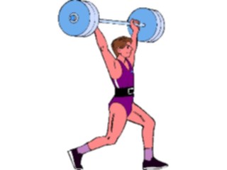 Sticker Custom Preview Image #059275 Fitness Stretching Exercise Weight Lifting13