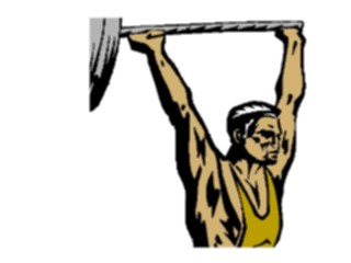 Sticker Custom Preview Image #059276 Fitness Stretching Exercise Weight Lifting14