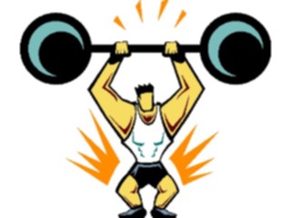 Sticker Custom Preview Image #059284 Fitness Stretching Exercise Weight Lifting22